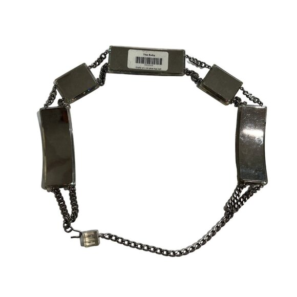 CHANEL 1997 Vintage Holographic Lucite Chain Belt main image 5